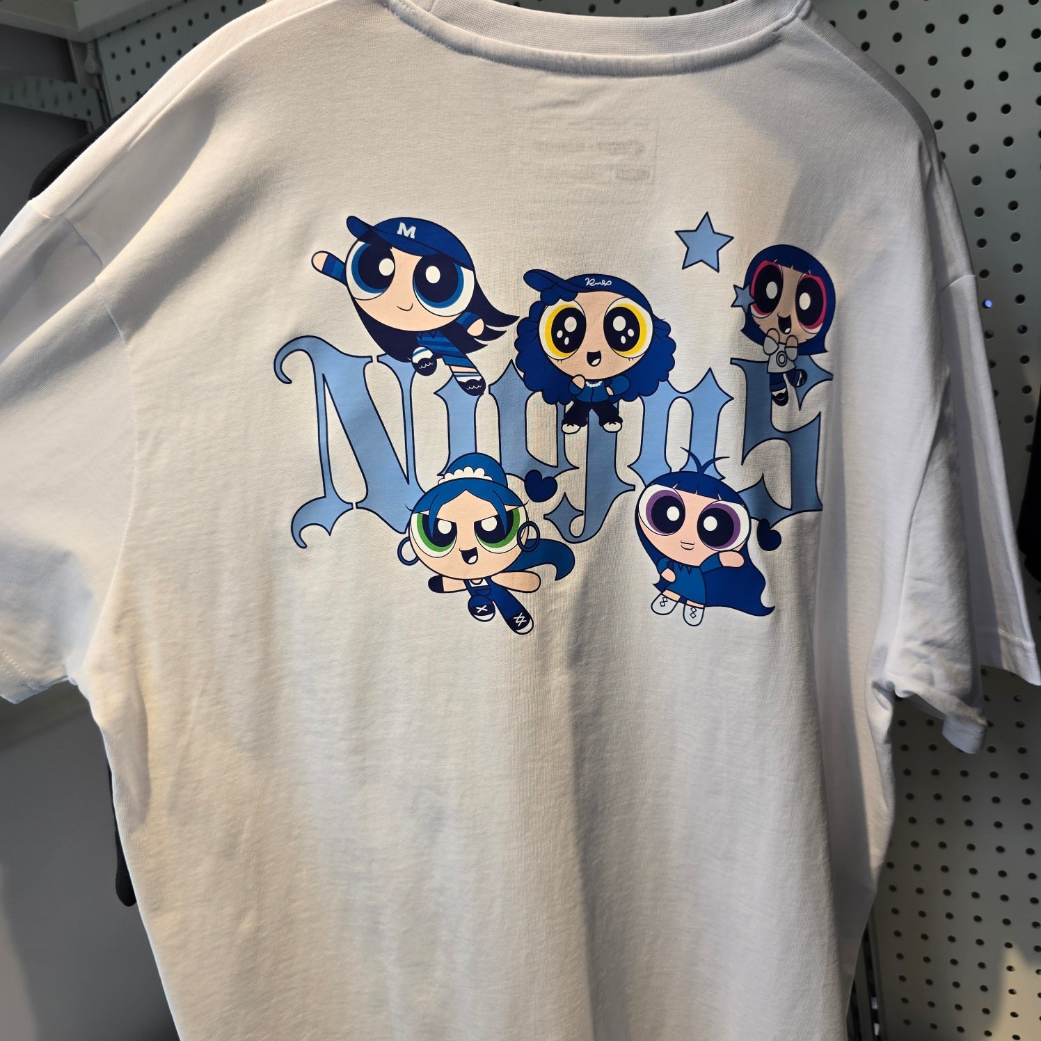 [NEW JEANS] How sweet pop-up THE POWERPUFF GIRLS x NJ T-shirt OFFICIAL MD