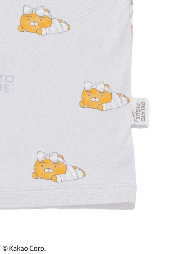 [KAKAO FRIENDS] kakao friends x gelato pique baby ryan & choonsik short-sleeve & shorts set