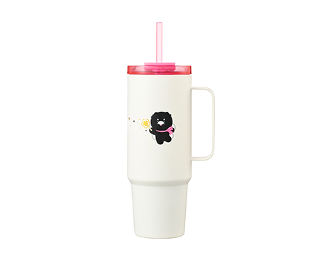 [KAKAO FRIENDS] X Hollys ignature Top Tumbler (Choco Ojing and Chunsik)