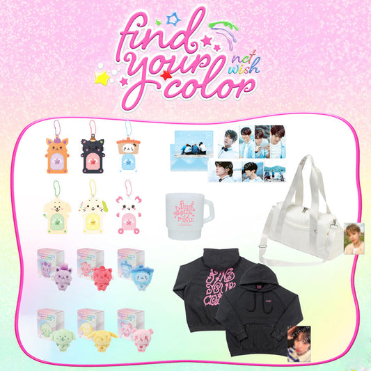 [NCT WISH] POP UP [FIND YOUR COLOR] OFFICIAL MD Member ver.