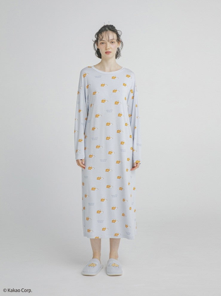 [KAKAO FRIENDS] kakao friends x gelato pique ryan & choonsik dress