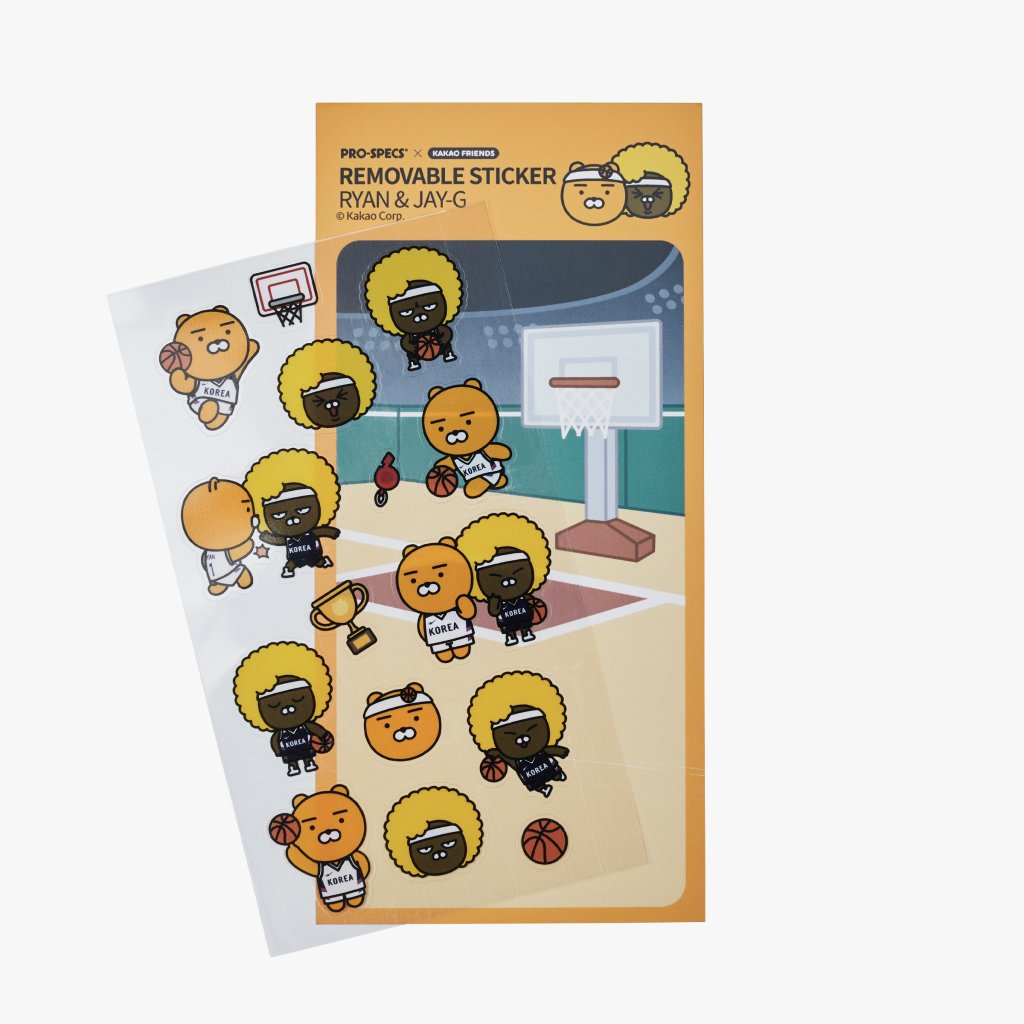 [KAKAO FRIENDS] pro-specs x kakao friends removable sticker