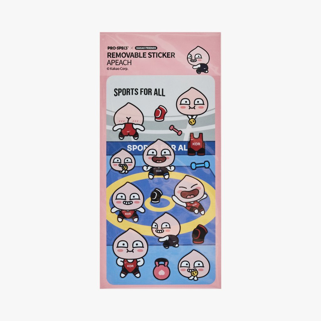 [KAKAO FRIENDS] pro-specs x kakao friends removable sticker