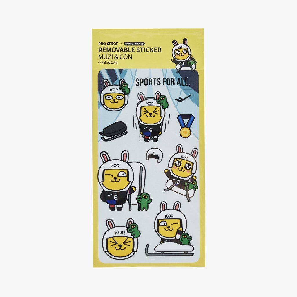 [KAKAO FRIENDS] pro-specs x kakao friends removable sticker