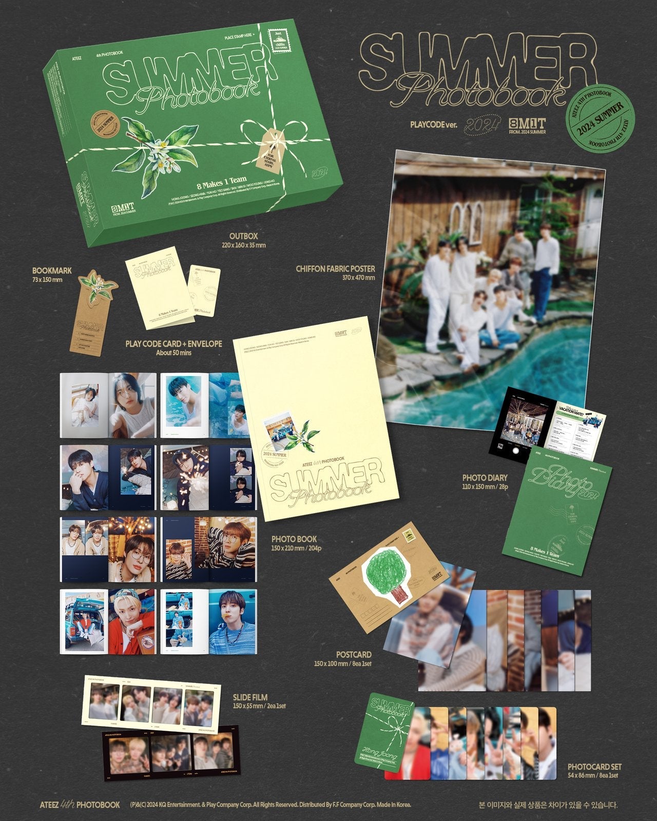 [ATEEZ] ATEEZ 2024 SUMMER PHOTOBOOK