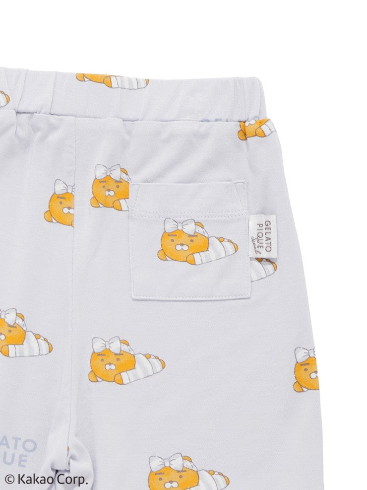[KAKAO FRIENDS] kakao friends x gelato pique baby ryan & choonsik short-sleeve & shorts set