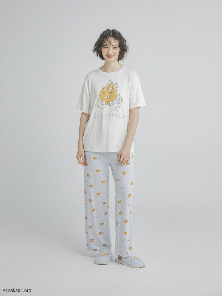 [KAKAO FRIENDS] kakao friends x gelato pique big ryan & choonsik t-shirt