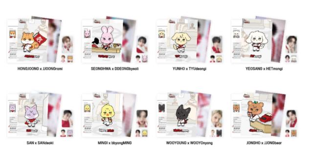 [ATEEZ] X ANITEEZ POP UP Official MD Member ver.