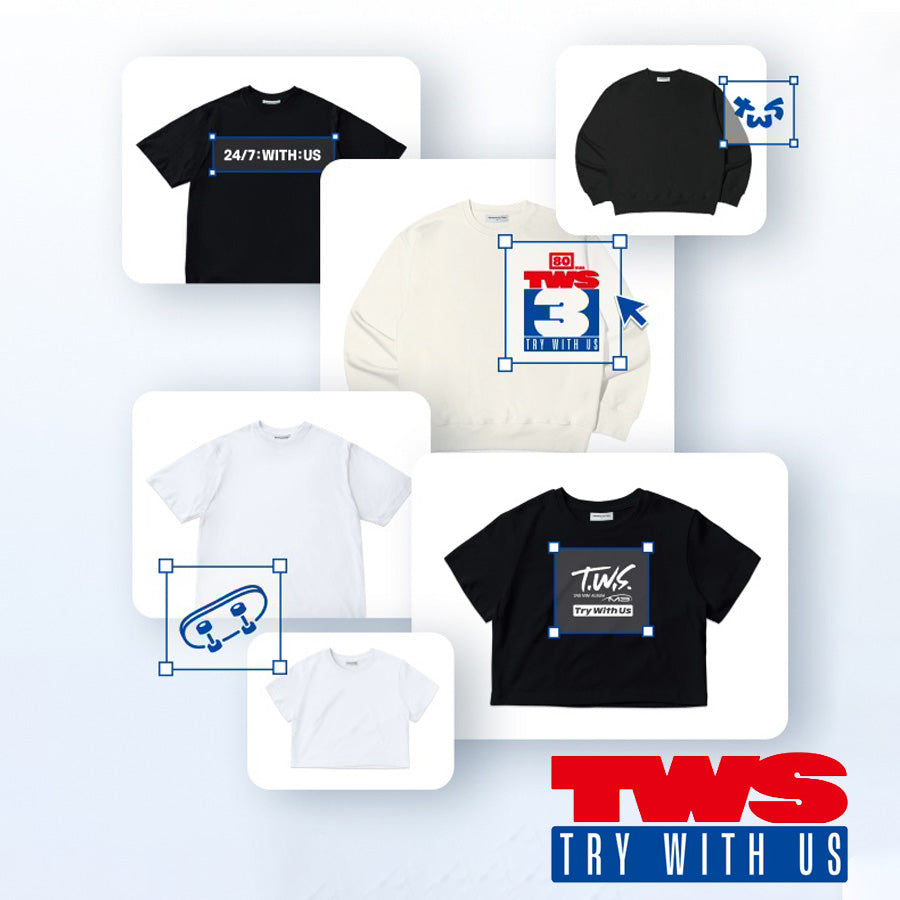 [TWS] TRY WITH US' by Fans Official Merch