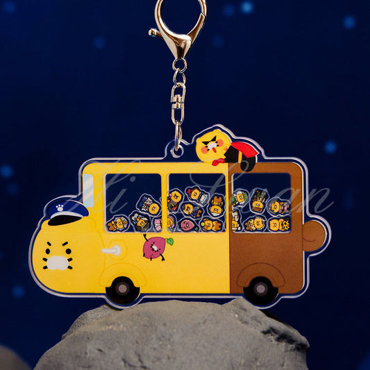 [KAKAO FRIENDS] Choonsik Verse Acrylic Keyring OFFICIAL MD