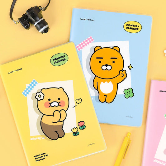 [KAKAO FRIENDS] say cheese a5 monthly planner