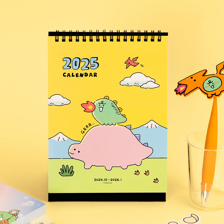 [KAKAO FRIENDS] jordy 2025 vertical desk calendar