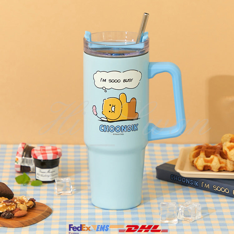 [KAKAO FRIENDS] Chunsik Tumbler 887 ml OFFICIAL MD