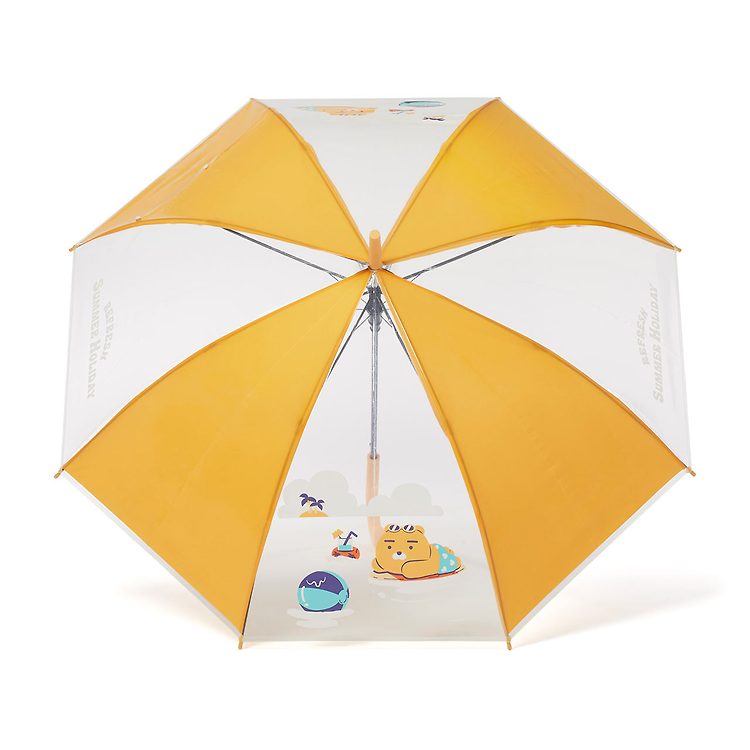 [KAKAO FRIENDS] Summer Holiday Clear Umbrella Choonsik Ryan OFFICIAL MD