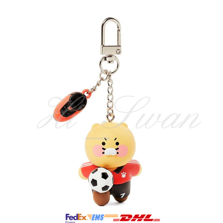 [KAKAO FRIENDS] Sports figure-keyring football Choonsik OFFICIAL MD