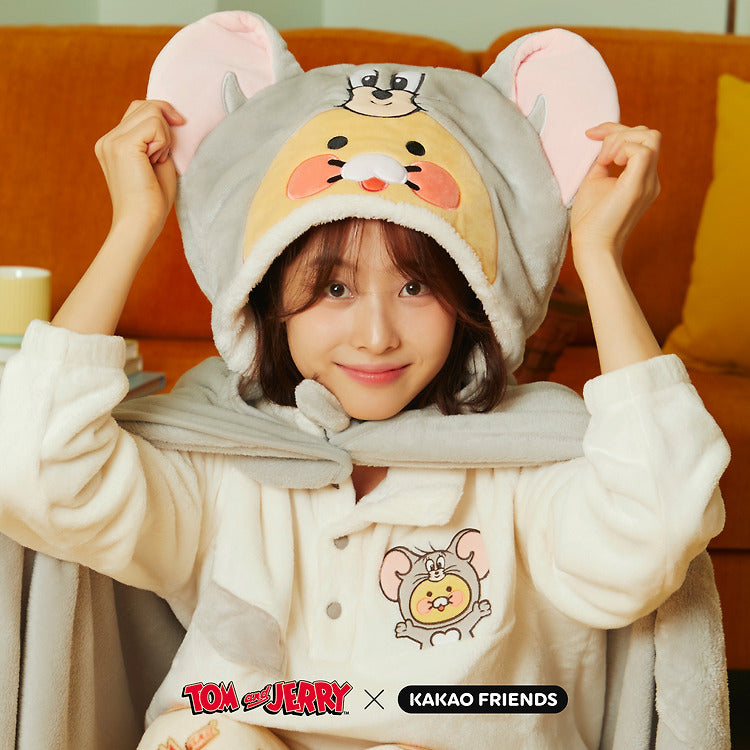 [KAKAO FRIENDS] Tom and Jerry X Kakao Friends Blanket OFFICIAL MD