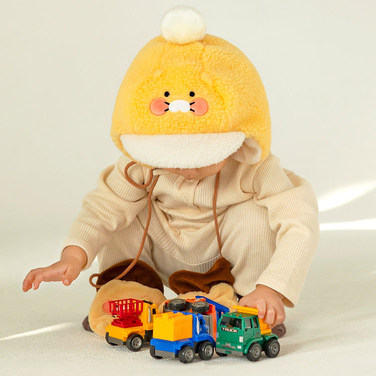 [KAKAO FRIENDS] choonsik's children's winter hat & gloves