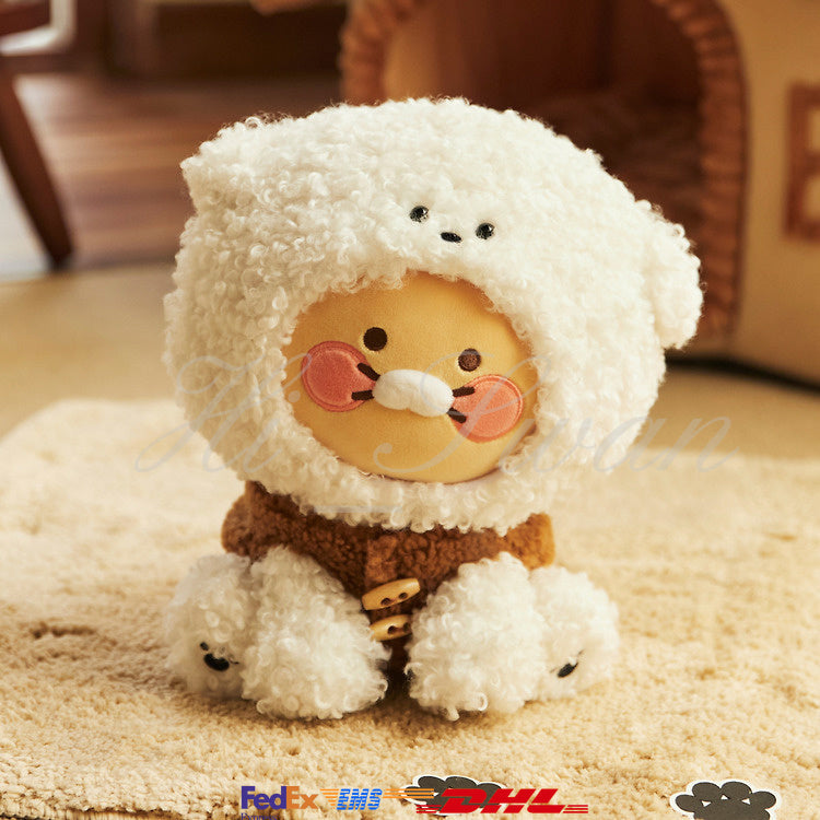 [KAKAO FRIENDS] Floofy Friends Bichon medium-sized doll OFFICIAL MD