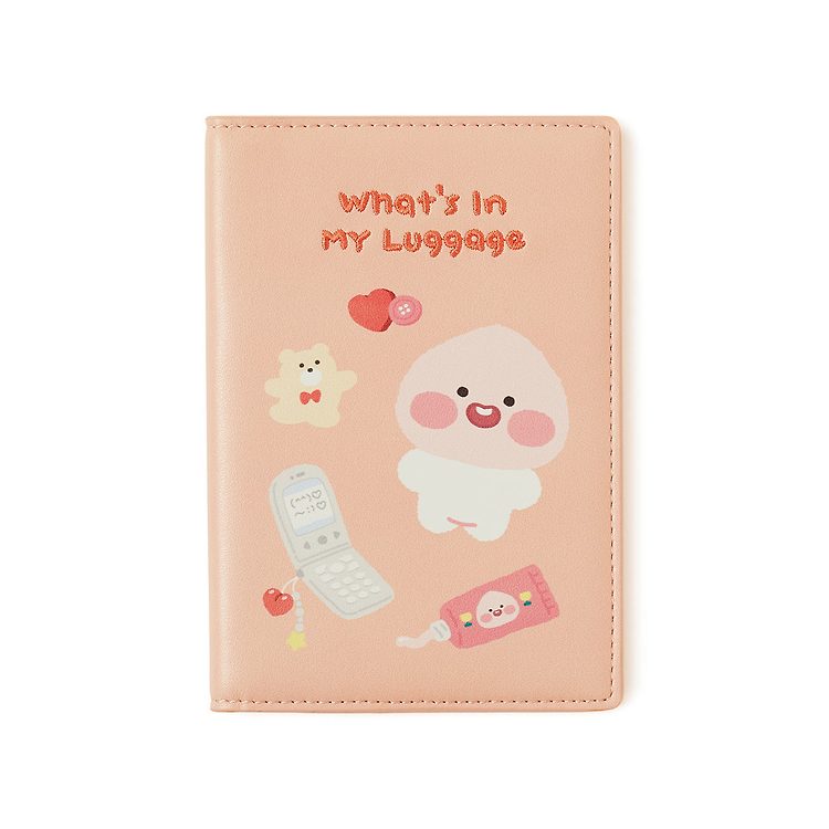 [KAKAO FRIENDS] Passport case Apeach Ryan Choonsik OFFICIAL MD