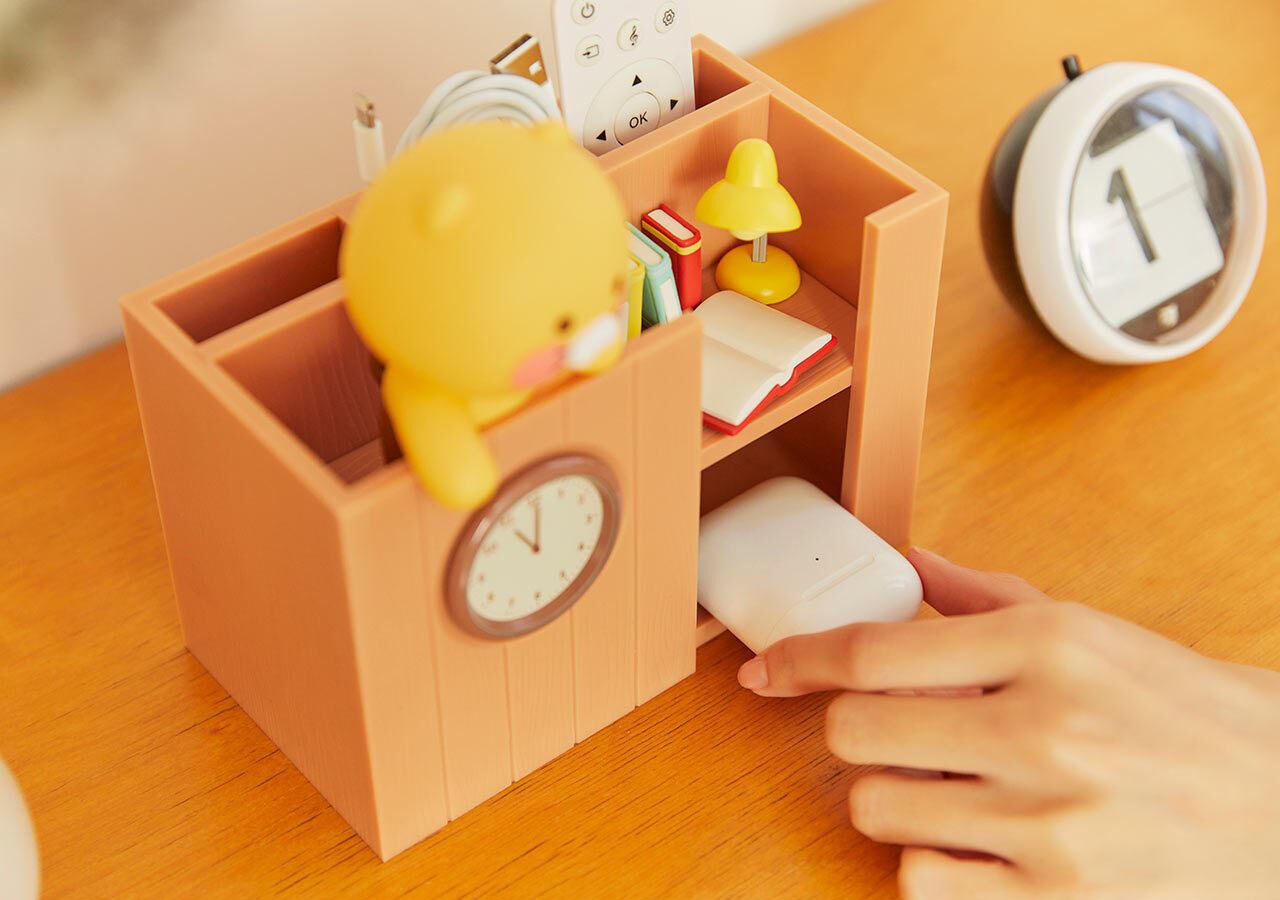 [KAKAO FRIENDS] Analogue Table Clock - Choonsik OFFICIAL MD