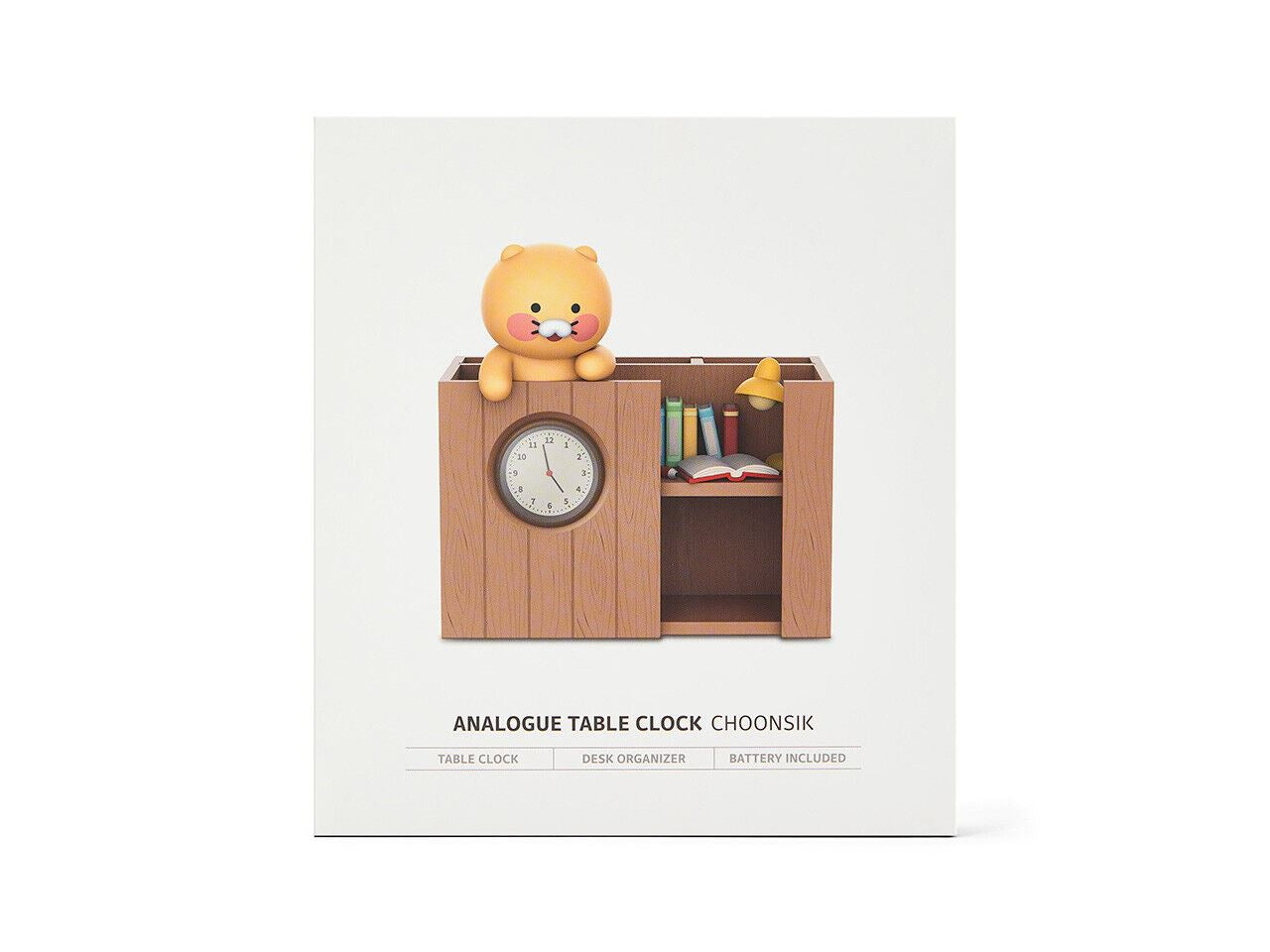 [KAKAO FRIENDS] Analogue Table Clock - Choonsik OFFICIAL MD