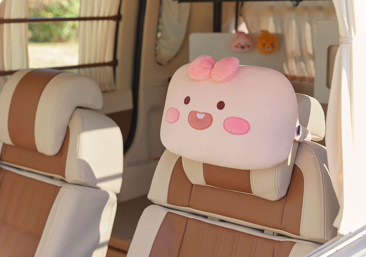 [KAKAO FRIENDS] Car Neck Cushion - Little Ryan & Apeach OFFICIAL MD