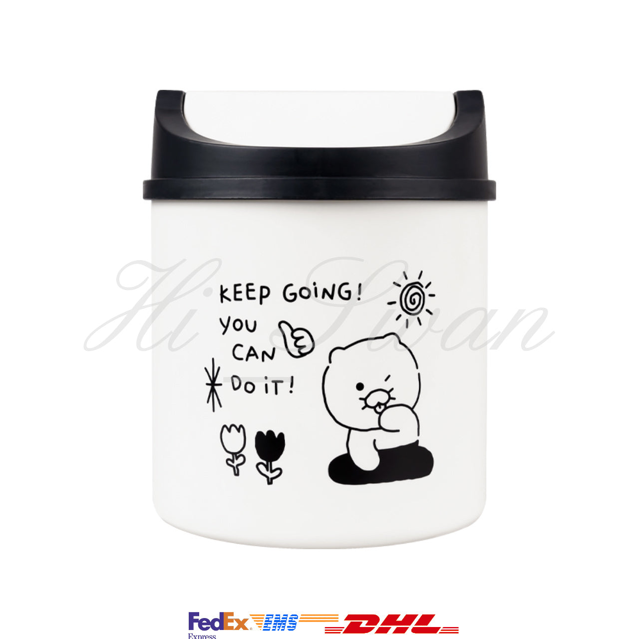 [KAKAO FRIENDS] DOODLE DOODLE Choonsik Mini Trash Can OFFICIAL MD