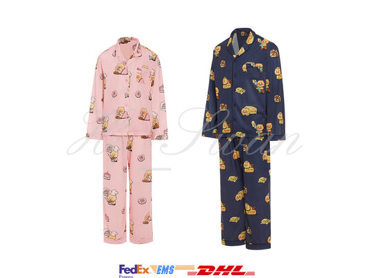 [KAKAO FRIENDS] Baking Time Choonsik Pajama Set OFFICIAL MD