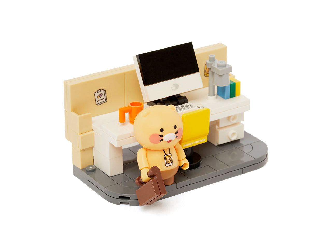 [KAKAO FRIENDS] Choonsik Desk Brick Figure OFFICIAL MD