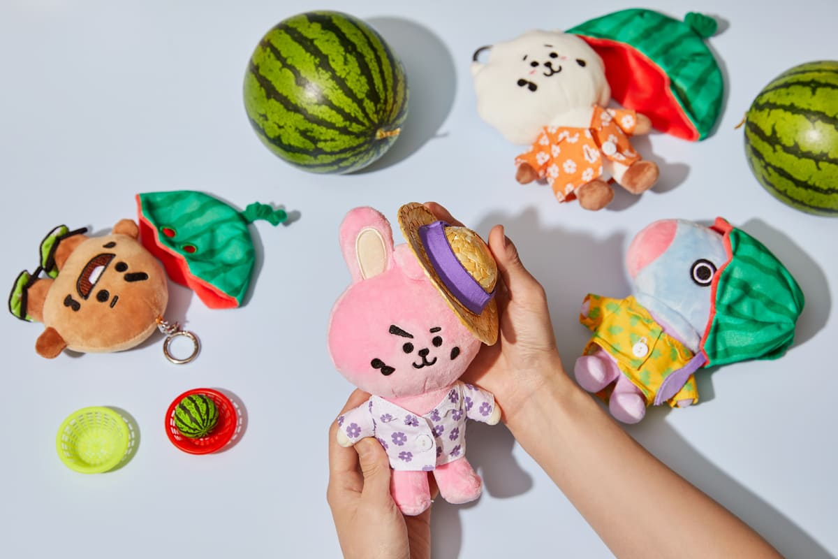 [BT21] BT21 SUMMER RAIN Bag Charm OFFICIAL MD